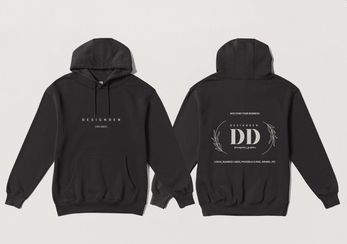 Apparel — Design Den hoodie